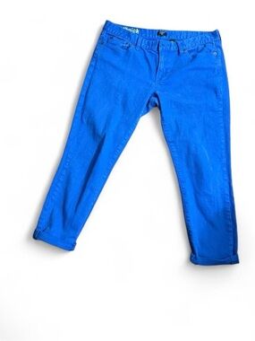 J.Crew Matchstick Cobalt Blue Stretch Jeans
Size: 32 (approx. US 14)